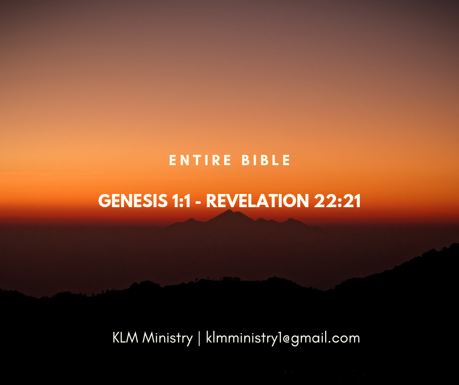 KLM Ministry Entire Bible